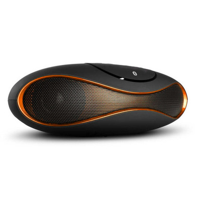 Altavoces Bluetooth con radio Naranja