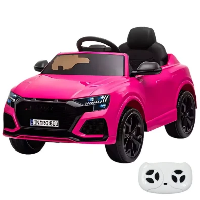 Audi RS Q8 12V Rosa - Coche eléctrico para niños
