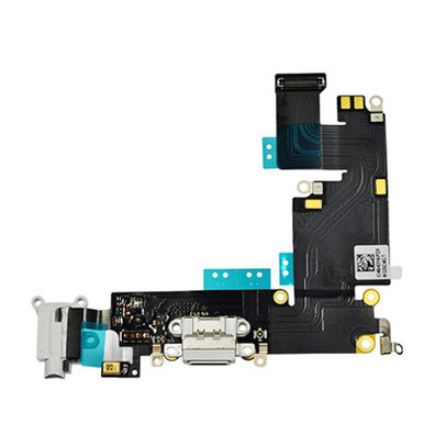 Reparación Audio Dock Connector Flex para iPhone 6 Plus 5.5" Blanco