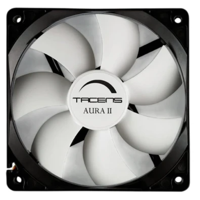 Ventilador Tacens Aura II Negro para carcasa de PC