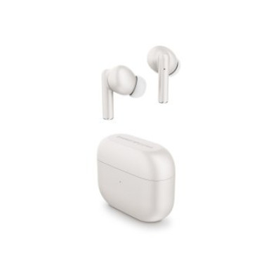 Auricular Bluetooth Energy Sistema Style 2 Coconut BT 5.1 TWS - Intrauditivo con Caja de Carga Batería