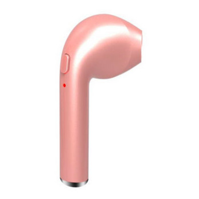 Auricular Bluetooth Manos Libres HBQ i7R Oro Rosa