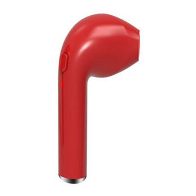 Auricular Bluetooth Manos Libres HBQ i7R Rojo