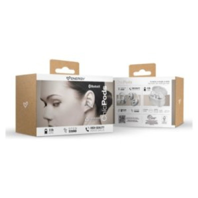 Auriculares Energy Sistem Chicpods TWS Blanco - Bluetooth Intrauditivo IPX4 Batería 23h