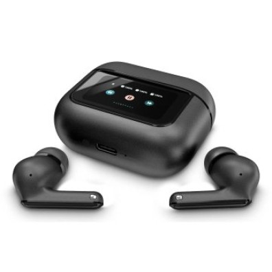 Auricular Bluetooth Energy Sistem ANC True Wireless Display BT 5.4 Pantalla Táctil 30h