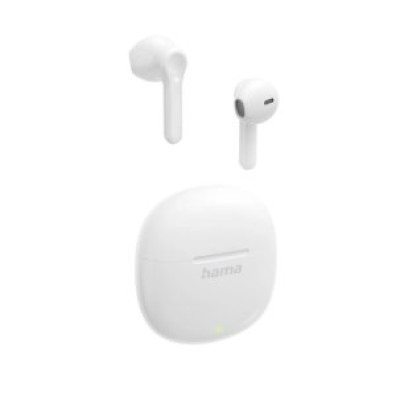 AURICULARES BLUETOOTH INTRAUDITIVOS HAMA ACTION ONE BLANCOS TWS 20h MICROFONO TACTIL