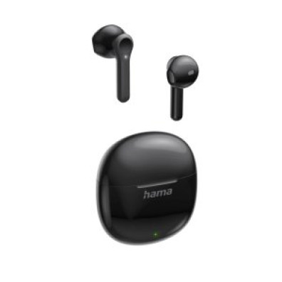 Auricular Bluetooth Hama Action One Negro TWS Microfono Tactil 20h