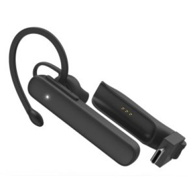 Auricular Bluetooth Hama My Voice Station Mono Intrauditivo Negro - Control Volumen Multipunto