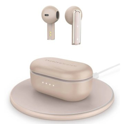 Auriculares Bluetooth Intrauditivo Energy Sistem Style TW 4 Ultra Rose Gold con Caja de Carga