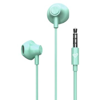 Auricular Intrauditivo Energy Sistem EasyPods Jack 3.5 con Micrófono Integrado - Color Turquesa