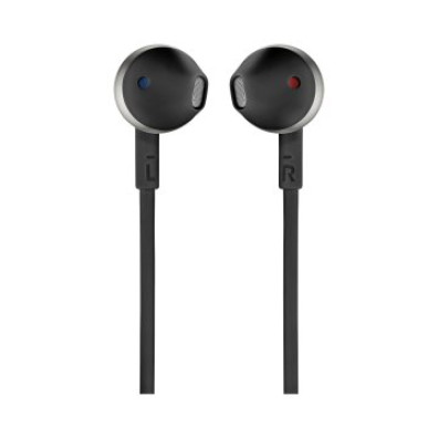 AURICULAR INTRAUDITIVO JBL TUNE T205 BLACK - MICROFONO INTEGRADO - PURE BASS - METÁLICO - JACK 3.5mm
