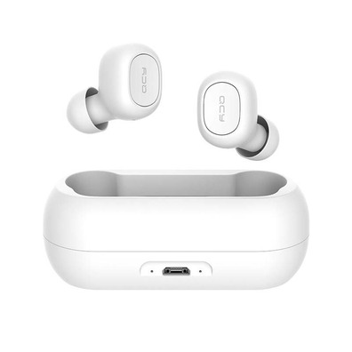 Auriculares Bluetooth 5.0 QCY - QS1 Blanco