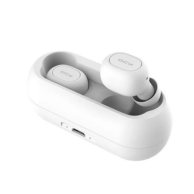 Auriculares Bluetooth 5.0 QCY - QS1 Blanco