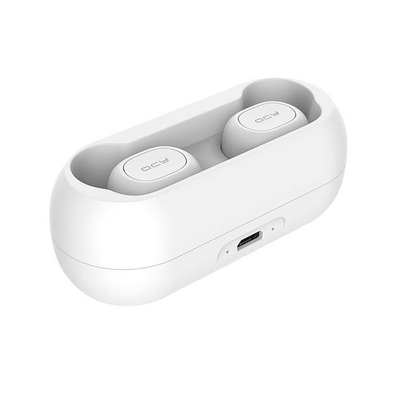 Auriculares Bluetooth 5.0 QCY - QS1 Blanco