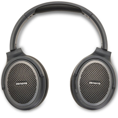 Auriculares Bluetooth Diadema Supraaurales Aiwa HST-250BT con micrófono Gris