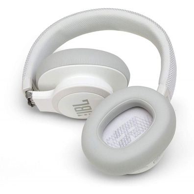 Auriculares Bluetooth JBL Live 650BTNC White