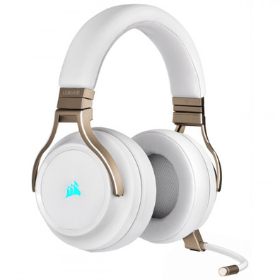 Auriculares Corsair Virtuoso RGB White/Gold