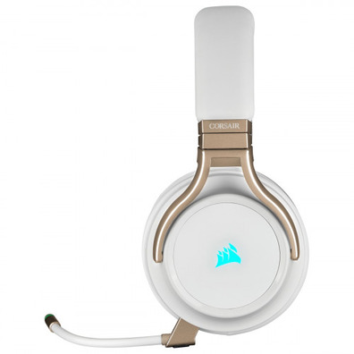 Auriculares Corsair Virtuoso RGB White/Gold