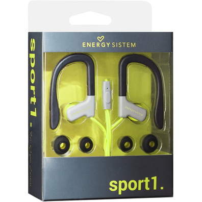 Auriculares deportivos Energy Sistem Sport 1 Amarillo