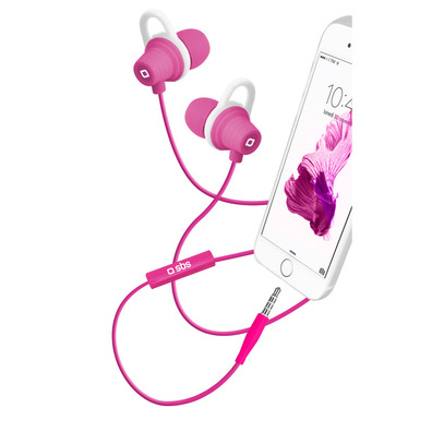 Auriculares estéreo Studio Mix 25 SBS Rosa