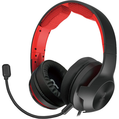 Auriculares Gaming Hori Pro Black/Red