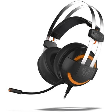 Auriculares Gaming Krom Kode Negro