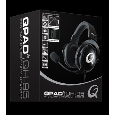 Auriculares Gaming QPAD QH 95 High End Stereo 7.1 USB