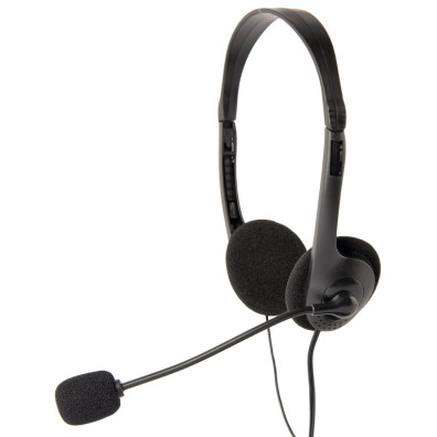 Auriculares Gembird MHS-123 con Micrófono Negro