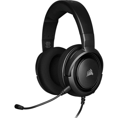 Auriculares HS35 Stereo Negro Carbon Corsair