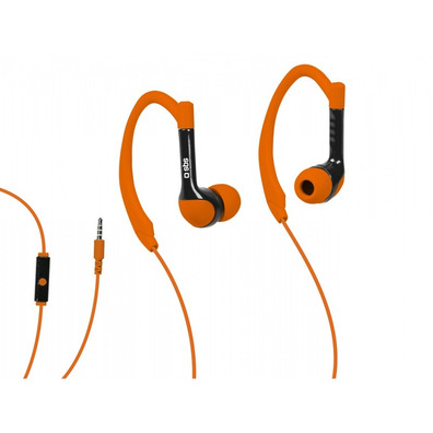 Auriculares In-Ear Runway Sport Naranja SBS