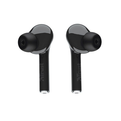 Auriculares In-Ear Trust Nika Touch Black BT5.0 TWS