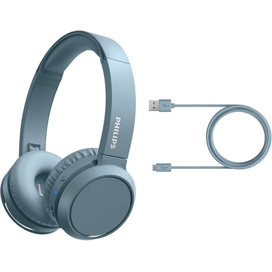 Auriculares Inalámbricos Philips TAH4205 Bluetooth Azul