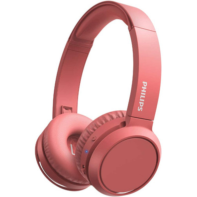 Auriculares Inalámbricos Philips TAH4205 Bluetooth Rojos