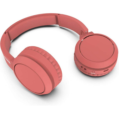 Auriculares Inalámbricos Philips TAH4205 Bluetooth Rojos