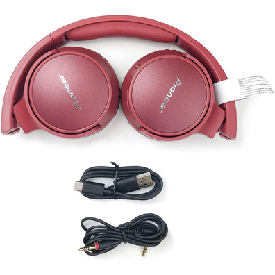 Auriculares Inalámbricos Pioneer SE-S6BN-R Rojos