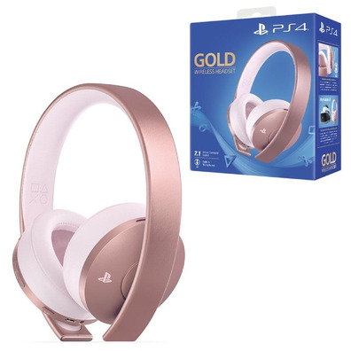 Auriculares Inalámbricos Sony 7.1 Rose Gold PS4/PC/Mac