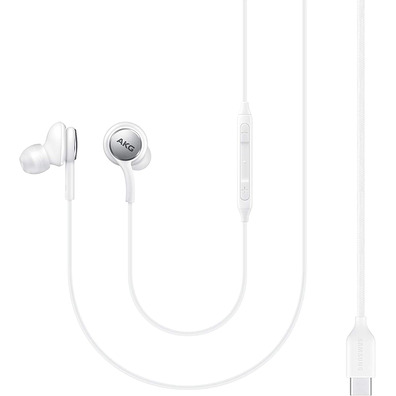 Auriculares Intrauditivos Samsung EO-IC100 USB-C Blanco