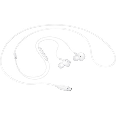 Auriculares Intrauditivos Samsung EO-IC100 USB-C Blanco