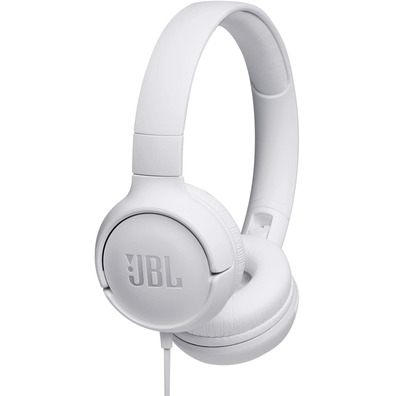 Auriculares JBL Tune 500 Jack 3.5mm Blanco