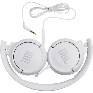 Auriculares JBL Tune 500 Jack 3.5mm Blanco