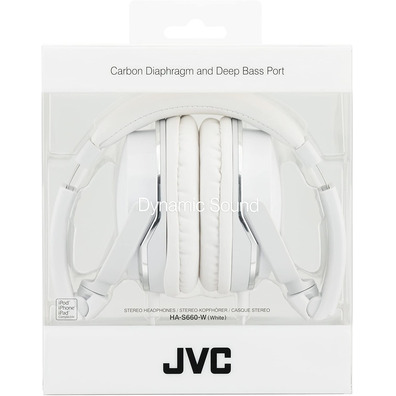 Auriculares JVC HA-S660 Blancos