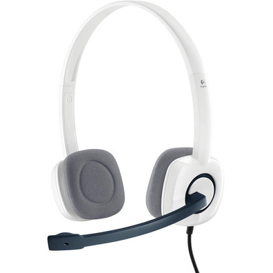 Auriculares Micro Logitech H150 Coconut Blanco