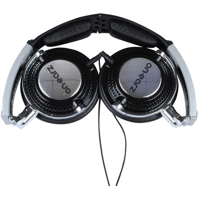 Auriculares On-Earz Lollipop Black Silver