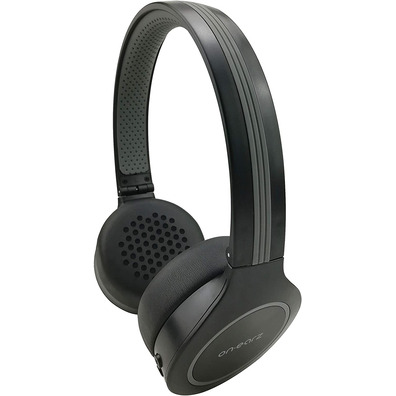 Auriculares On-Earz Lounge II Bluetooth Negro/Gris