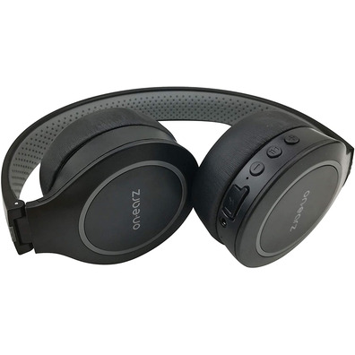 Auriculares On-Earz Lounge II Bluetooth Negro/Gris