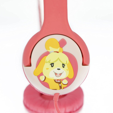 Auriculares OTL Animal Crossing: Isabelle Jack 3.5 mm