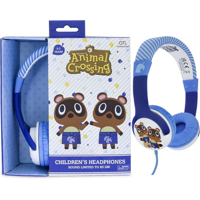 Auriculares OTL Animal Crossing: Tommy & Timmy Jack 3.5 mm