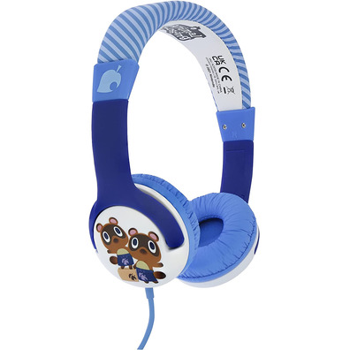 Auriculares OTL Animal Crossing: Tommy & Timmy Jack 3.5 mm