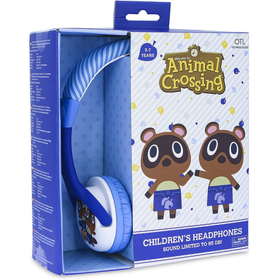 Auriculares OTL Animal Crossing: Tommy & Timmy Jack 3.5 mm