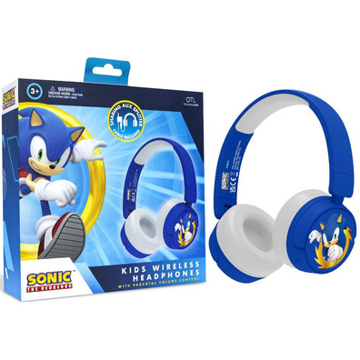 Auriculares OTL Kids Wireless Sonic The Hedgehog (Consolas/Smartphones)